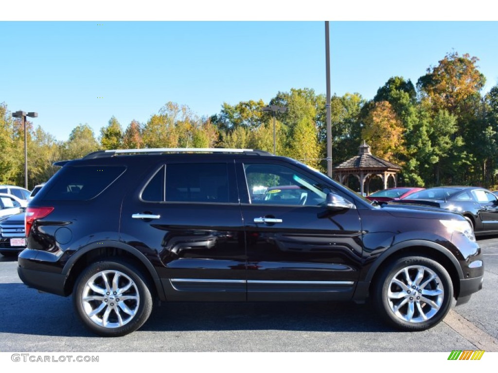 2013 Explorer Limited 4WD - Kodiak Brown Metallic / Medium Light Stone photo #2