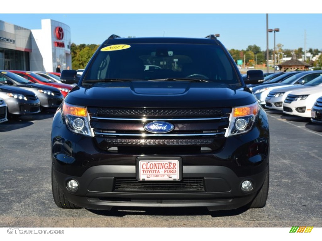 2013 Explorer Limited 4WD - Kodiak Brown Metallic / Medium Light Stone photo #38