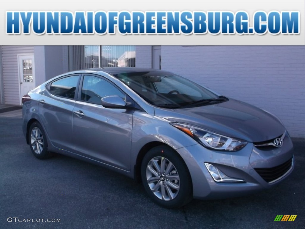 2015 Elantra SE Sedan - Titanium Gray Metallic / Gray photo #1