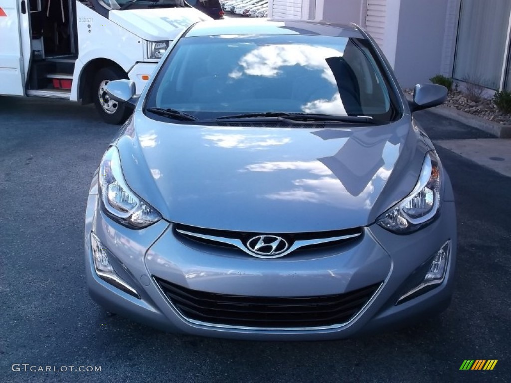2015 Elantra SE Sedan - Titanium Gray Metallic / Gray photo #4