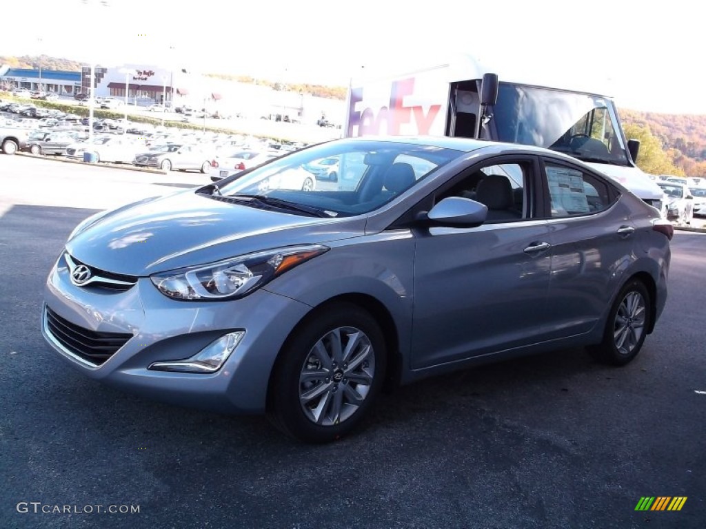 2015 Elantra SE Sedan - Titanium Gray Metallic / Gray photo #5