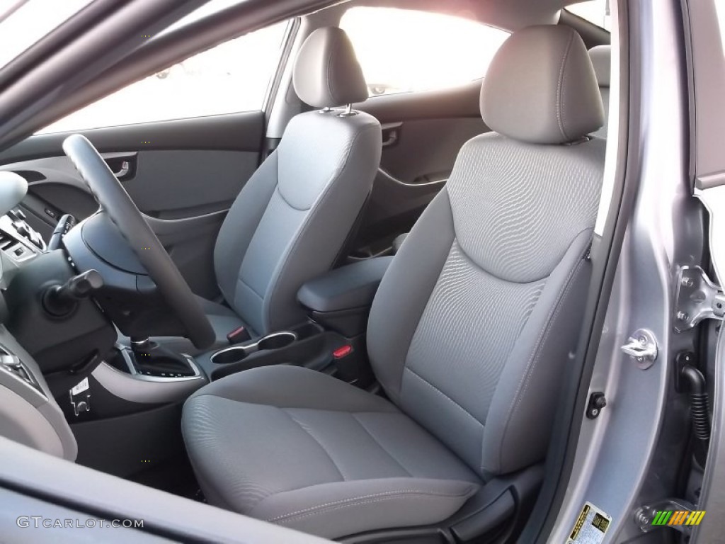 2015 Elantra SE Sedan - Titanium Gray Metallic / Gray photo #9