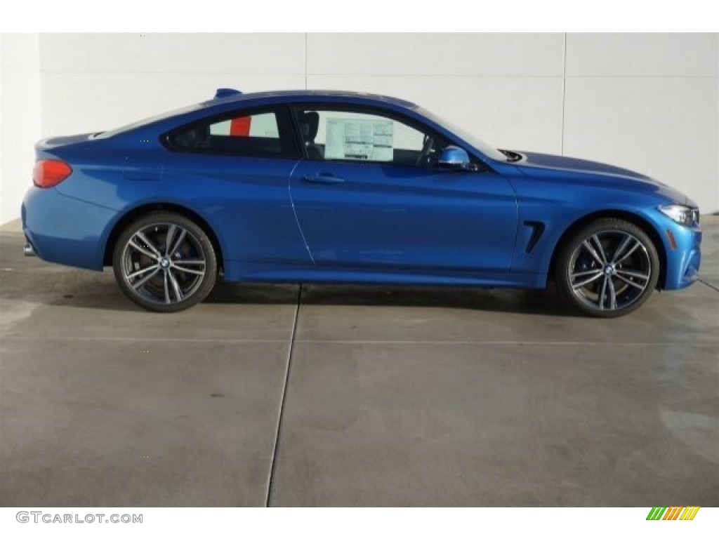 Estoril Blue Metallic 2015 BMW 4 Series 435i Coupe Exterior Photo #98497071