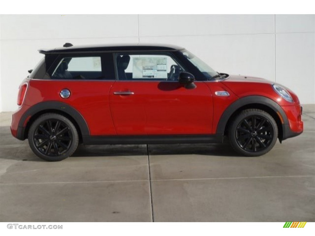 Blazing Red Metallic 2015 Mini Cooper S Hardtop 2 Door Exterior Photo #98497287