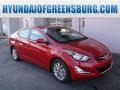 Geranium Red - Elantra SE Sedan Photo No. 1