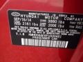 Geranium Red - Elantra SE Sedan Photo No. 15