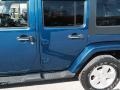 2010 Deep Water Blue Pearl Jeep Wrangler Unlimited Sahara 4x4  photo #18