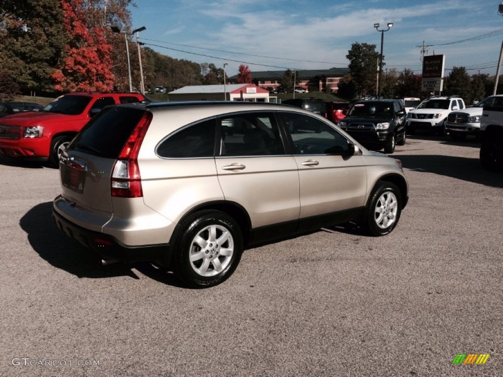 2009 CR-V EX-L 4WD - Borrego Beige Metallic / Ivory photo #11