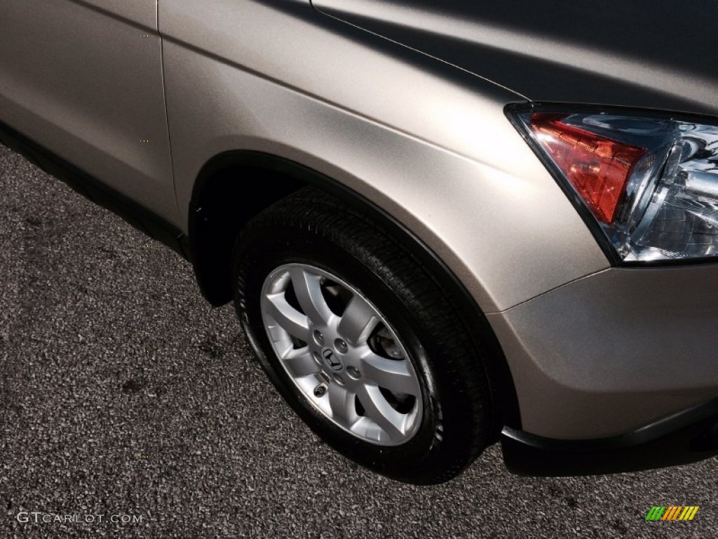 2009 CR-V EX-L 4WD - Borrego Beige Metallic / Ivory photo #29