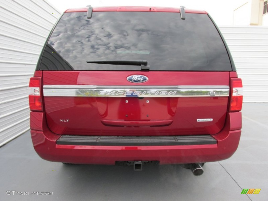 2015 Expedition EL XLT - Ruby Red Metallic / Dune photo #5