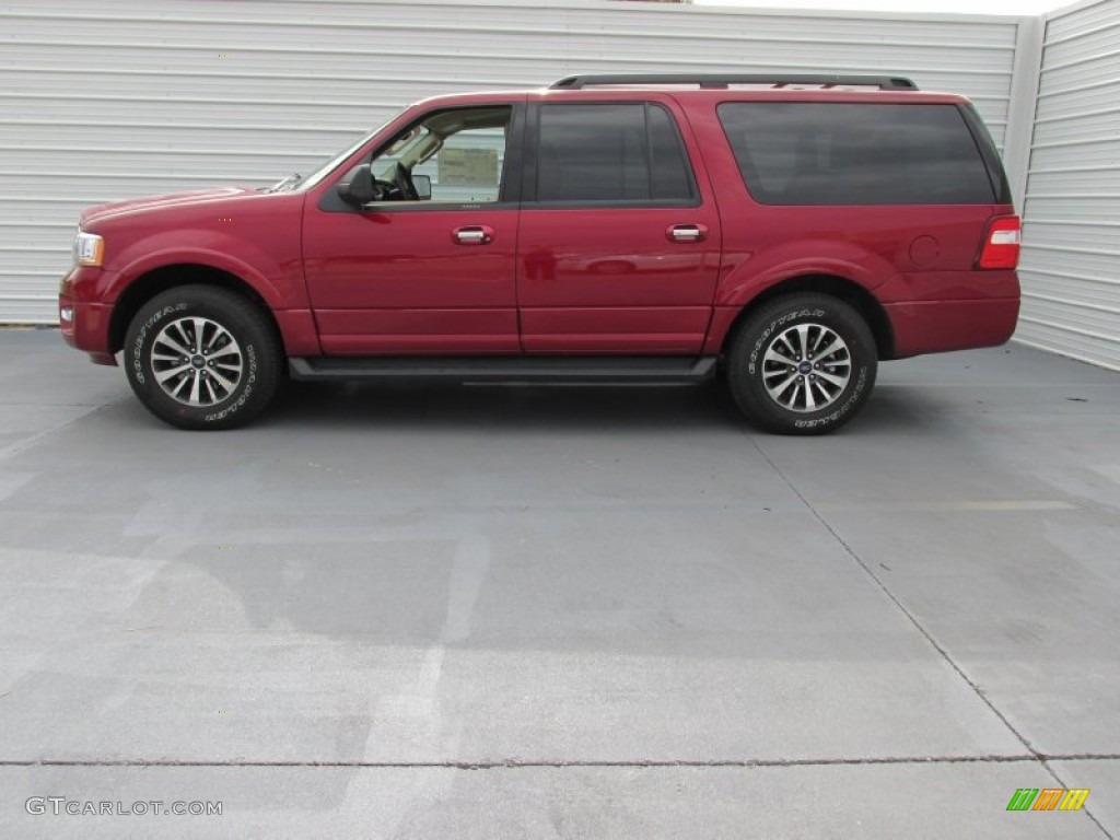 Ruby Red Metallic 2015 Ford Expedition EL XLT Exterior Photo #98500495