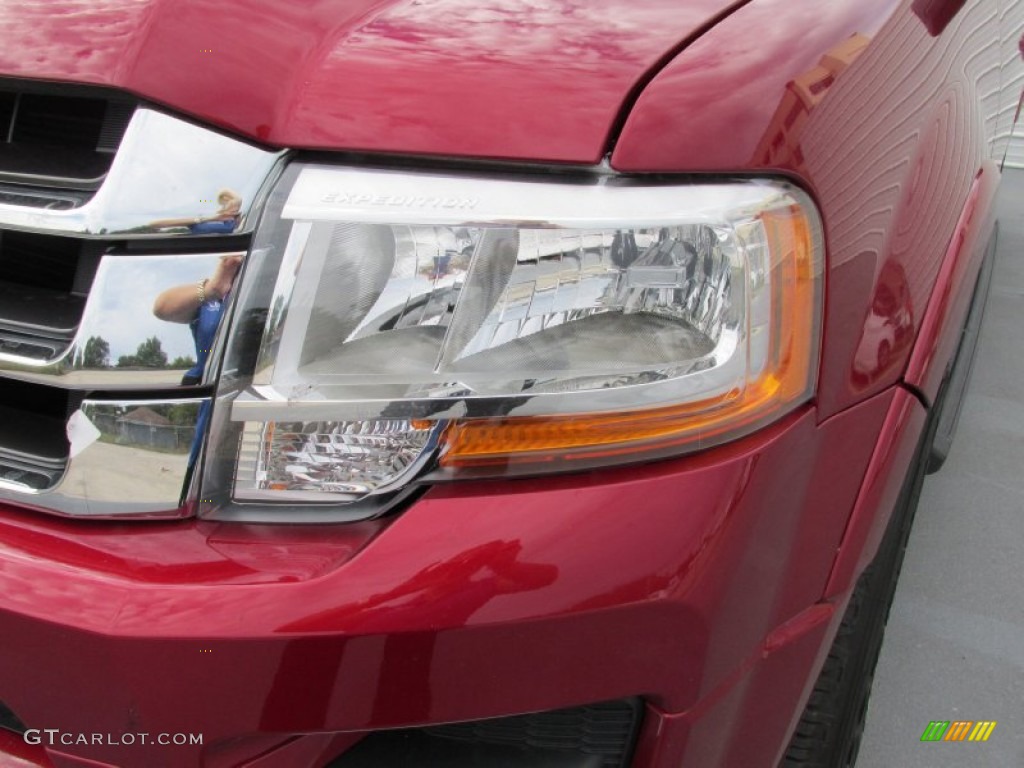2015 Expedition EL XLT - Ruby Red Metallic / Dune photo #9