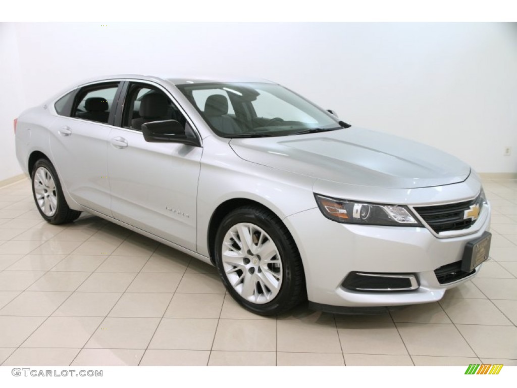2014 Impala LS - Silver Ice Metallic / Jet Black/Dark Titanium photo #1
