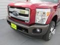 2015 Ruby Red Ford F350 Super Duty Lariat Crew Cab 4x4 DRW  photo #10