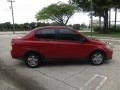 2000 Absolutely Red Toyota ECHO Sedan  photo #5