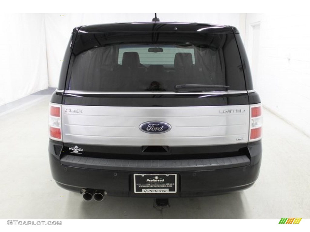 2009 Flex Limited AWD - Black / Medium Light Stone photo #7