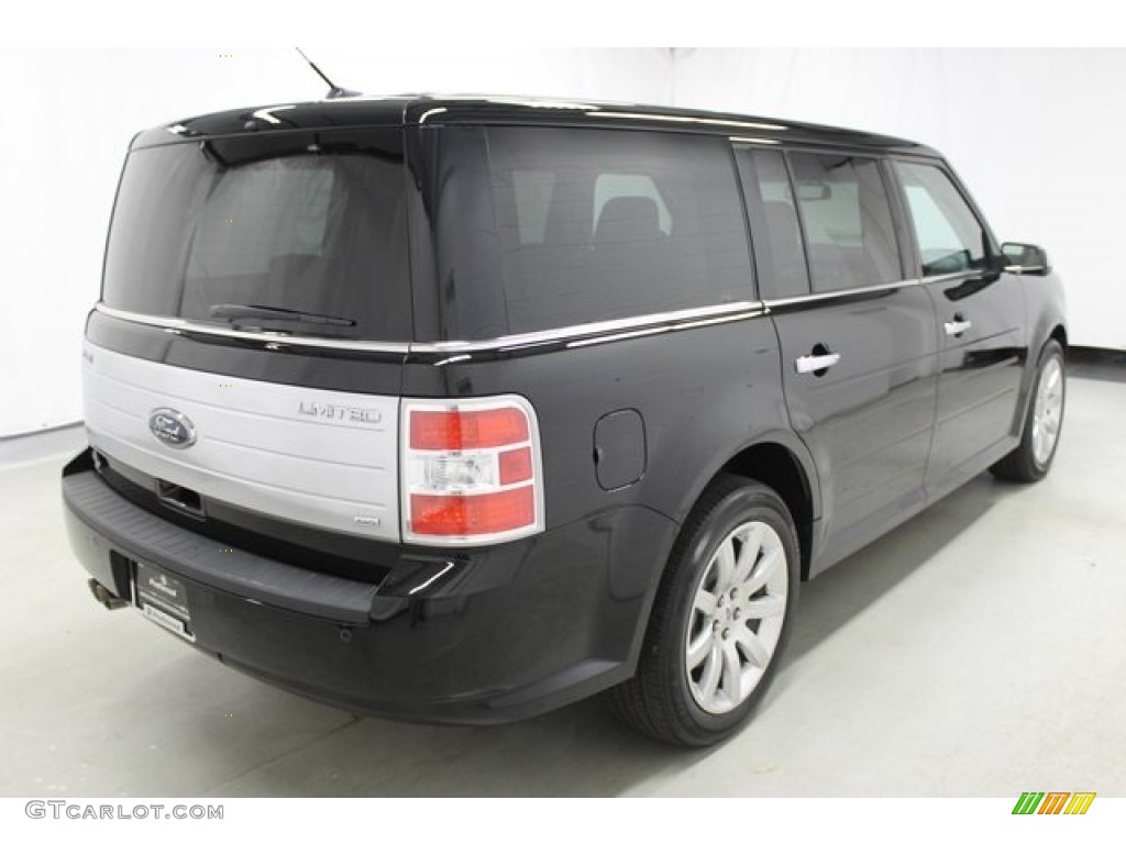 2009 Flex Limited AWD - Black / Medium Light Stone photo #13