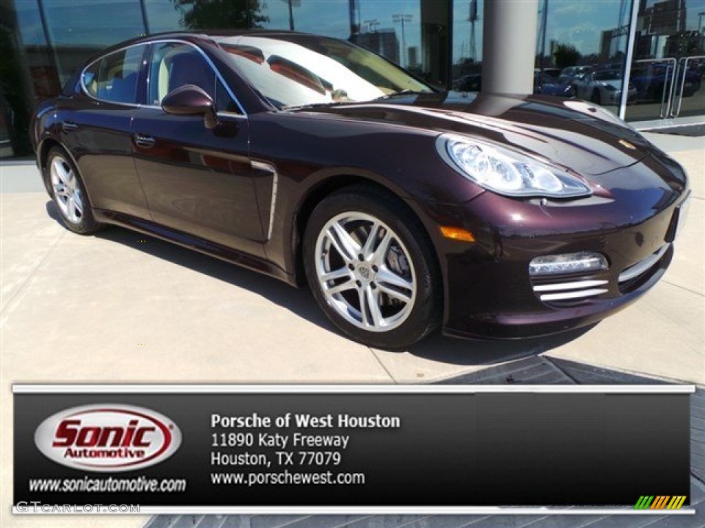 2011 Panamera S - Topaz Brown Metallic / Luxor Beige photo #1