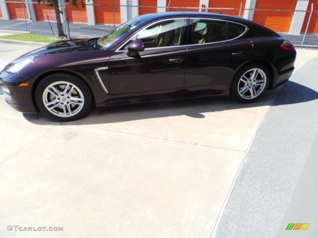 2011 Panamera S - Topaz Brown Metallic / Luxor Beige photo #4