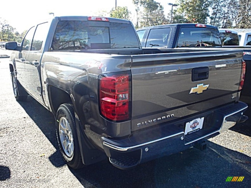 2015 Silverado 1500 LT Crew Cab 4x4 - Brownstone Metallic / Jet Black photo #2