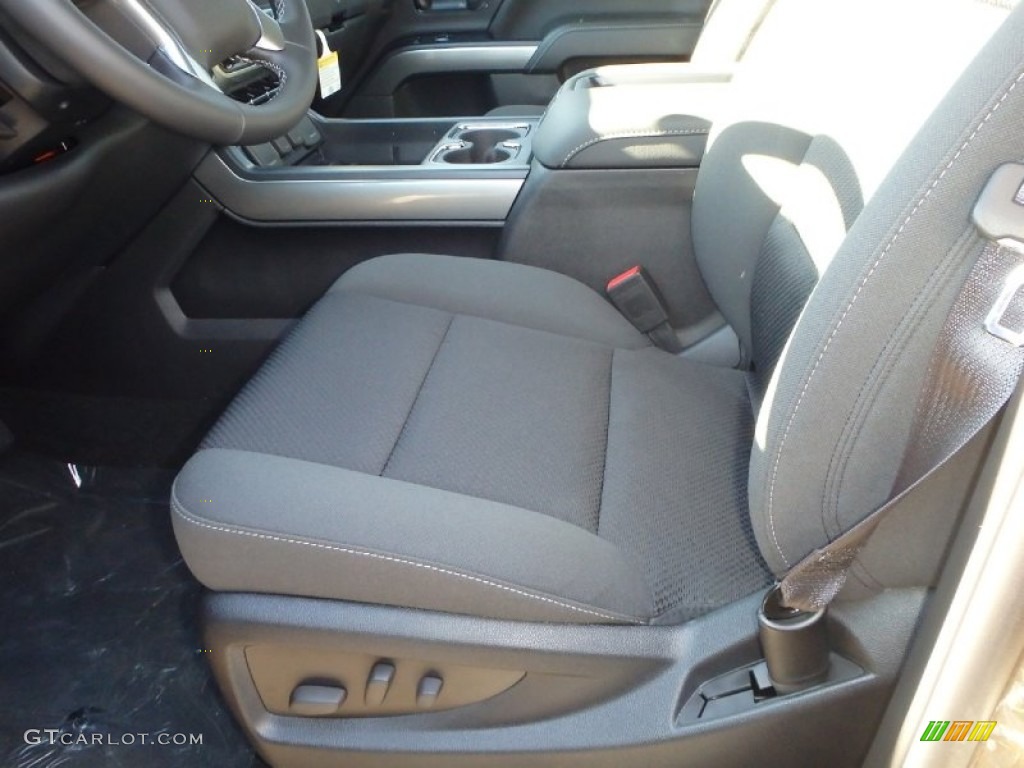 2015 Silverado 1500 LT Crew Cab 4x4 - Brownstone Metallic / Jet Black photo #3