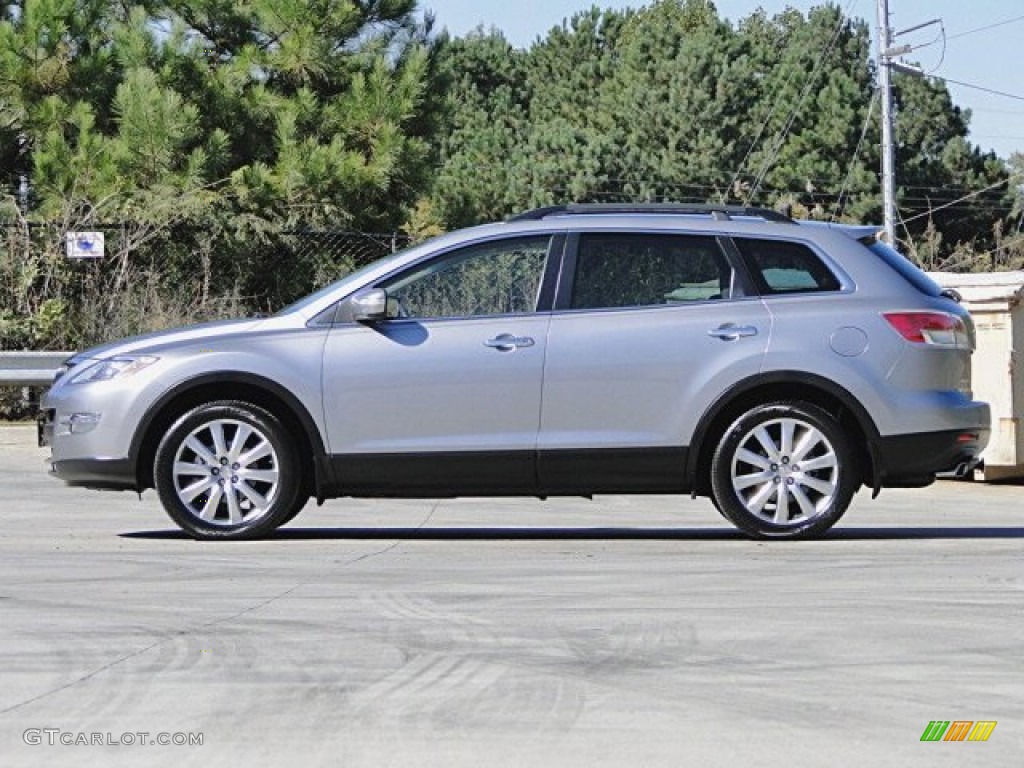 Liquid Silver Metallic 2009 Mazda CX-9 Grand Touring Exterior Photo #98506028