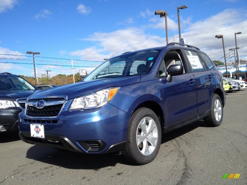 Quartz Blue Pearl Subaru Forester