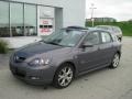 2008 Galaxy Gray Mica Mazda MAZDA3 s Grand Touring Hatchback  photo #2