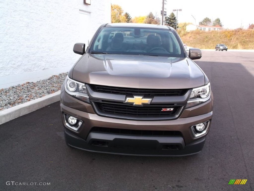 Brownstone Metallic 2015 Chevrolet Colorado Z71 Crew Cab 4WD Exterior Photo #98508050