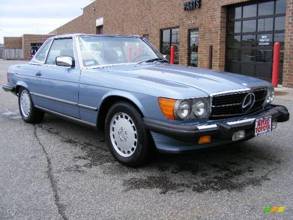 Diamond Blue Metallic Mercedes-Benz SL Class