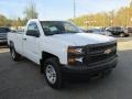 2014 Summit White Chevrolet Silverado 1500 WT Regular Cab 4x4  photo #3