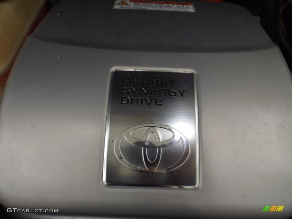 2005 Prius Hybrid - Millenium Silver Metallic / Gray/Burgundy photo #34