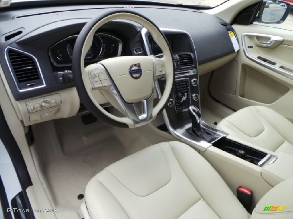 Soft Beige Interior 2015 Volvo XC60 T5 Drive-E Photo #98508974