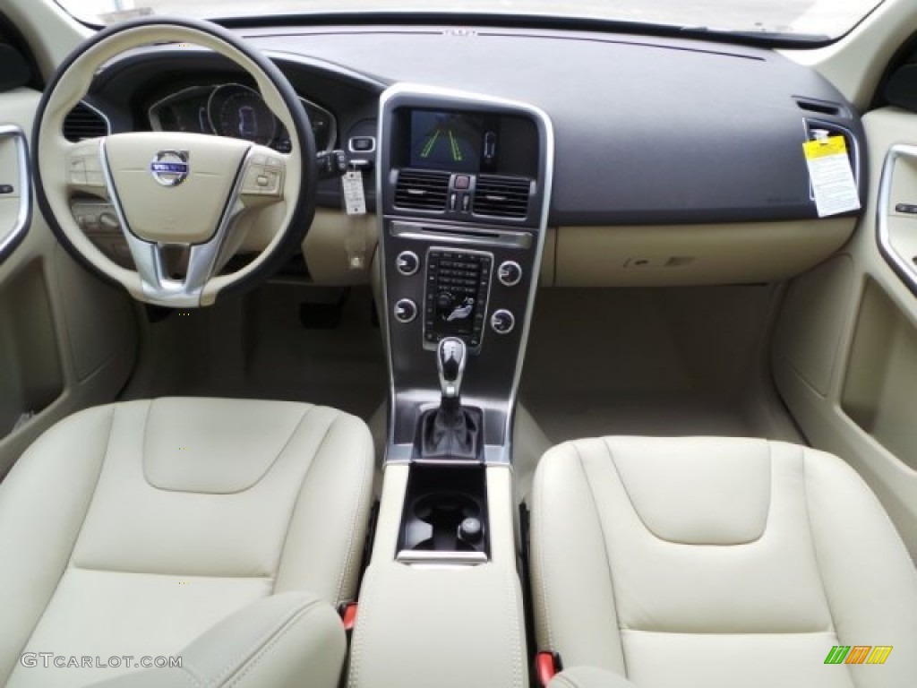 2015 Volvo XC60 T5 Drive-E Soft Beige Dashboard Photo #98509275