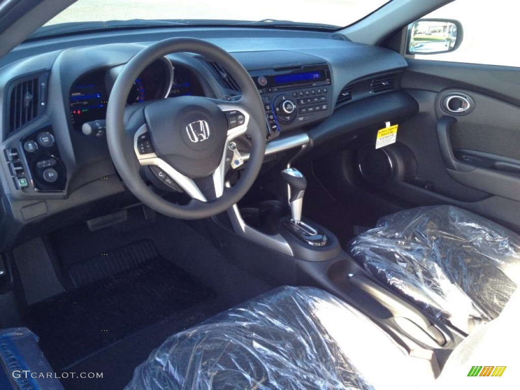 2014 CR-Z Hybrid - North Shore Blue Pearl / Black photo #3