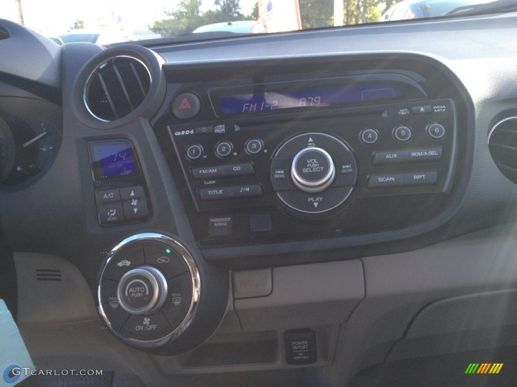 2014 Insight LX Hybrid - Mediterranean Blue Pearl / Gray photo #5