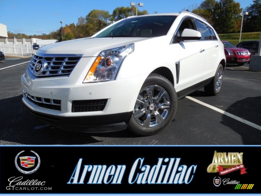 2015 SRX Luxury - Platinum Ice Tricoat / Shale/Brownstone photo #1
