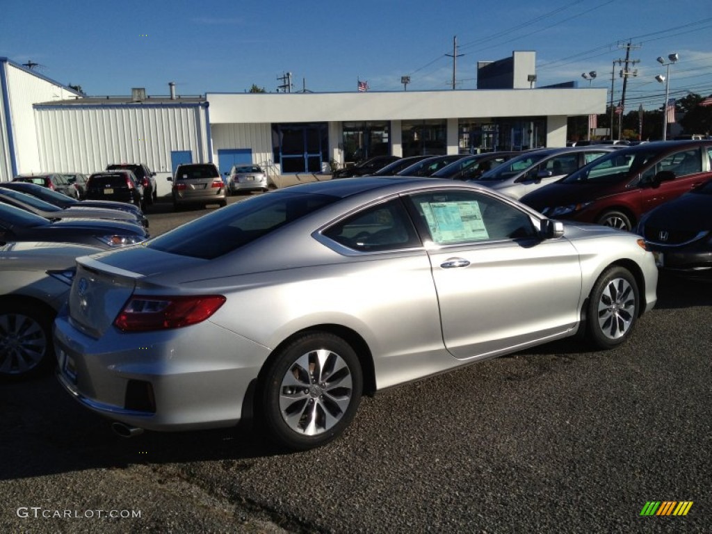 2014 Accord EX Coupe - Alabaster Silver Metallic / Black photo #2