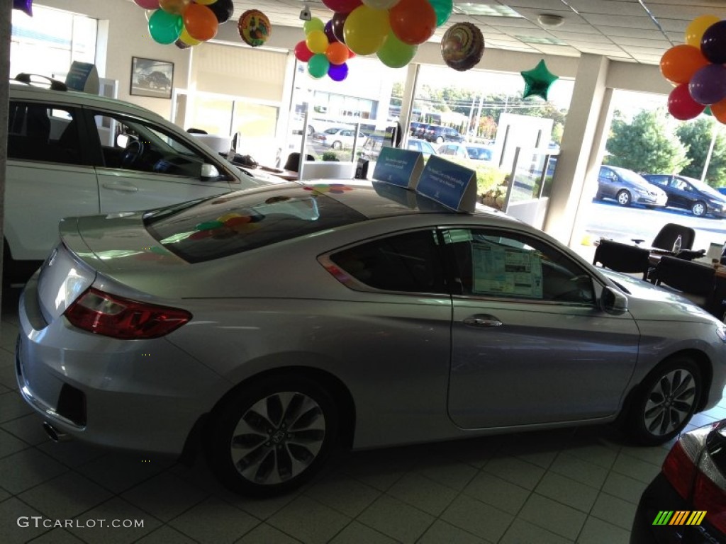 2014 Accord EX Coupe - Alabaster Silver Metallic / Black photo #2