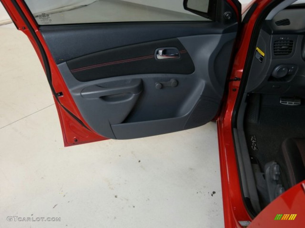 2008 Rio Rio5 SX Hatchback - Tropical Red / Gray photo #18