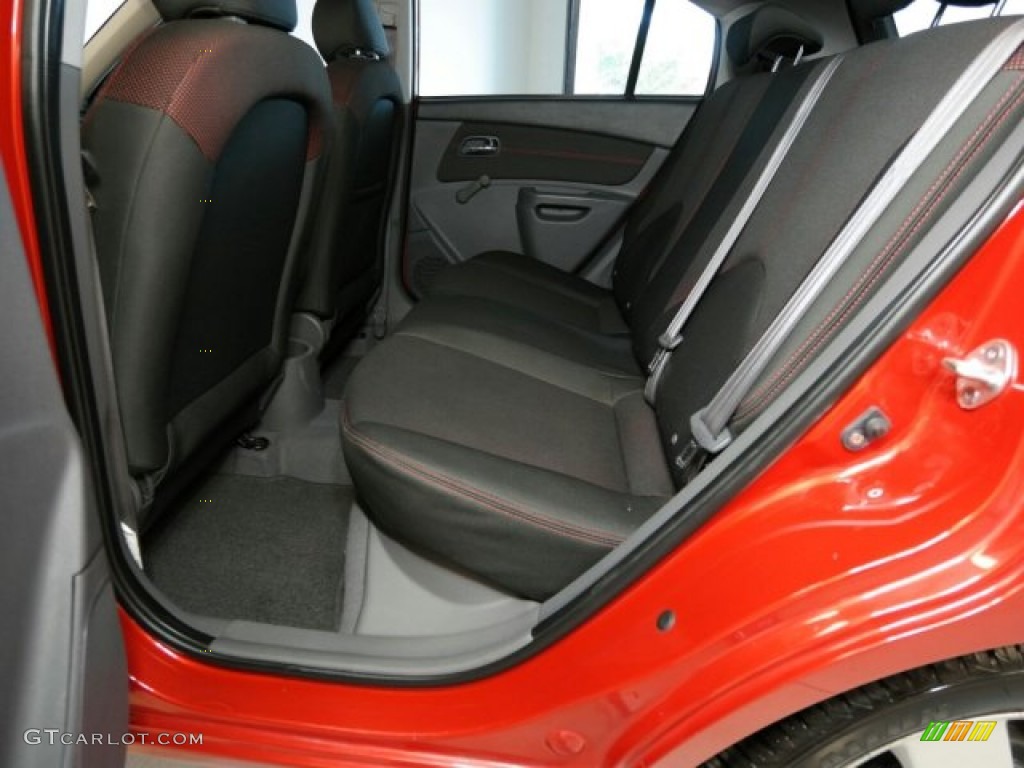 2008 Rio Rio5 SX Hatchback - Tropical Red / Gray photo #22
