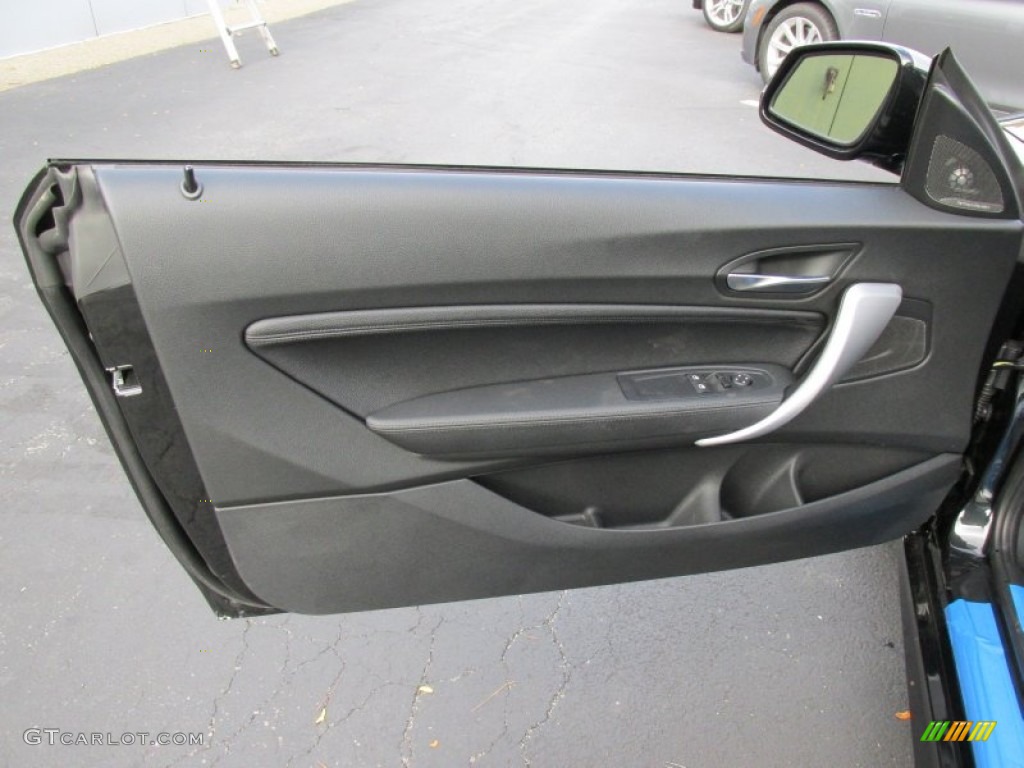 2015 BMW 2 Series M235i xDrive Coupe Black Door Panel Photo #98513594