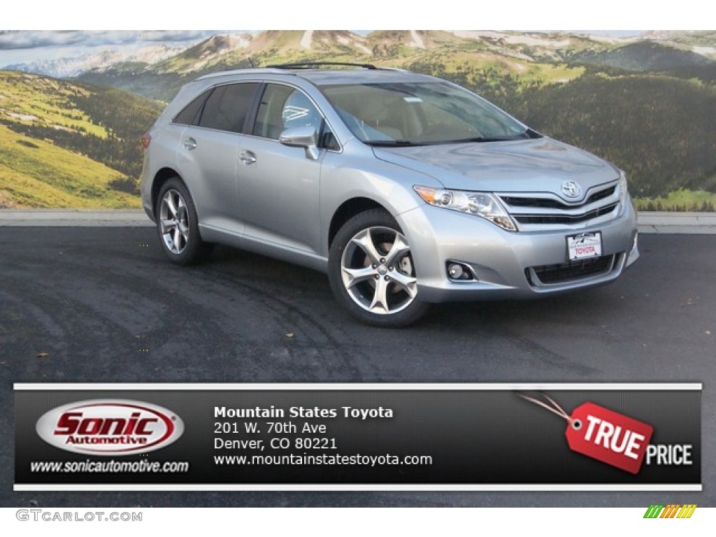 2015 Venza XLE V6 AWD - Celestial Silver Metallic / Light Gray photo #1