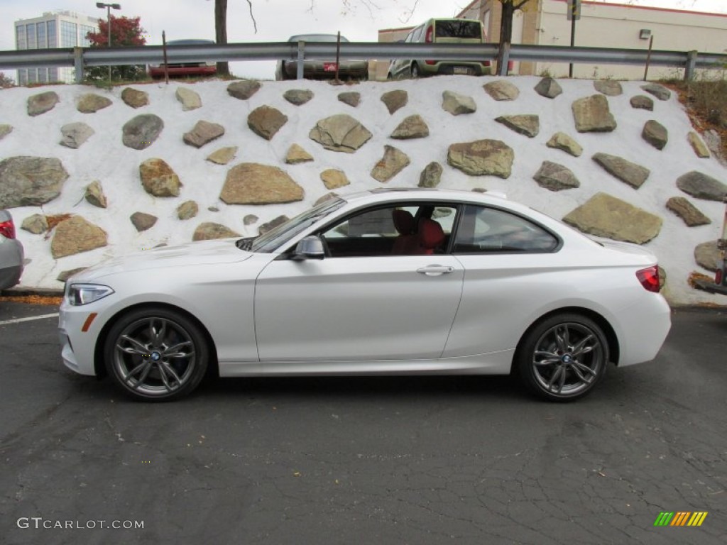 Alpine White 2015 BMW 2 Series M235i xDrive Coupe Exterior Photo #98515767