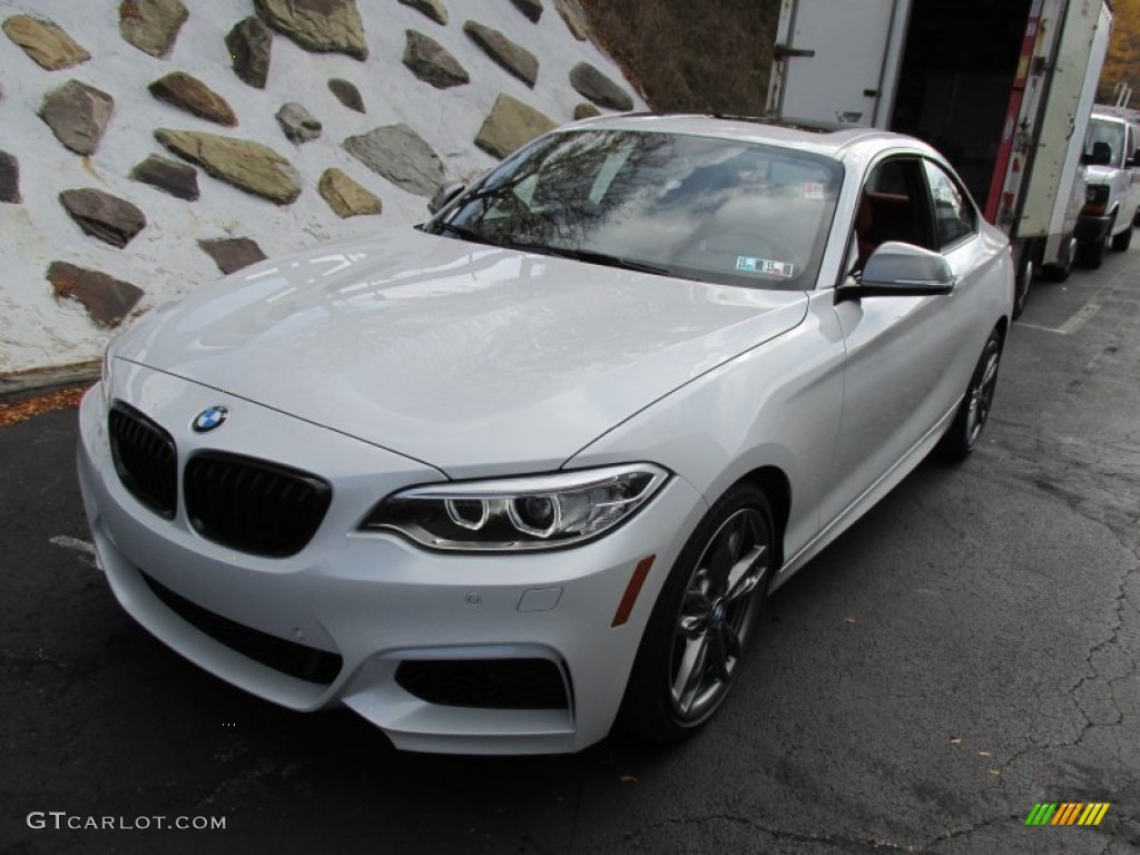 Alpine White 2015 BMW 2 Series M235i xDrive Coupe Exterior Photo #98515941