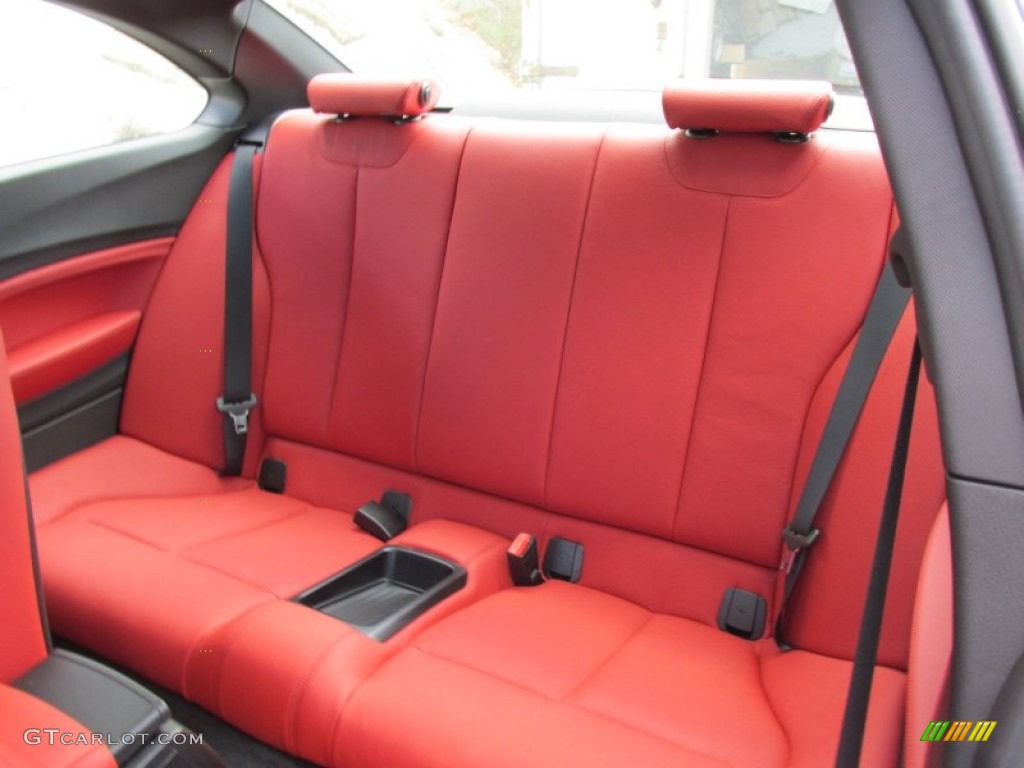 Coral Red/Black Interior 2015 BMW 2 Series M235i xDrive Coupe Photo #98516037