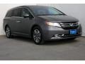 2015 Modern Steel Metallic Honda Odyssey Touring Elite  photo #1