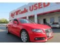Brilliant Red 2011 Audi A4 2.0T Sedan