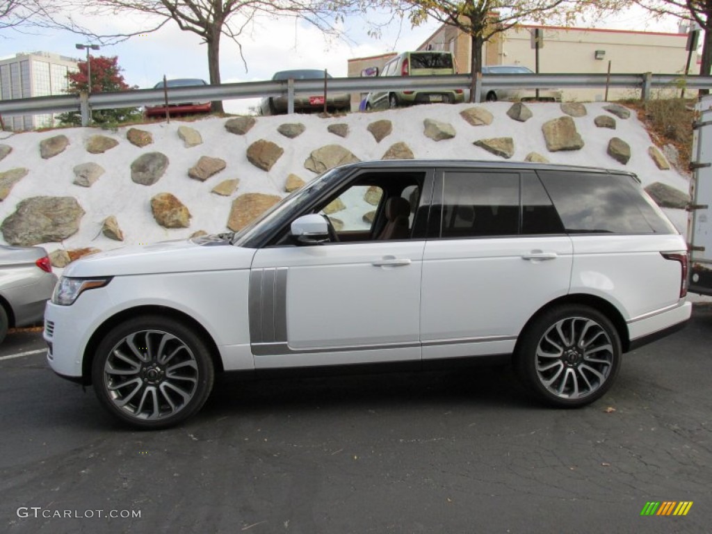Fuji White 2014 Land Rover Range Rover Autobiography Exterior Photo #98517180