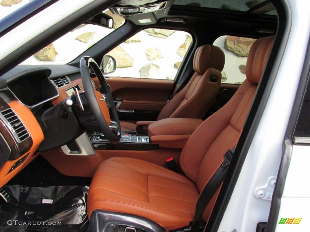 Tan/Ebony Interior 2014 Land Rover Range Rover Autobiography Photo #98517417